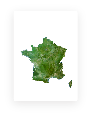 carte France Métropolitaine